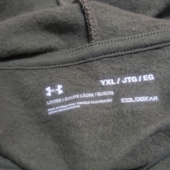 Under Armour Boys' Ua Rival Fleece Hoodie - Picture 4 of 4